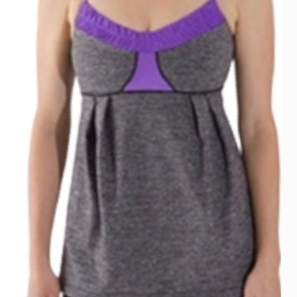 lululemon athletica Tops - NWT Lululemon Yogi Dance Tank Top Purple Heathered